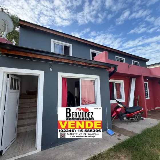 Venta Chalet De 5 Ambientes En Mar Del Tuyu Calle 90 Entre 6 Y 7 