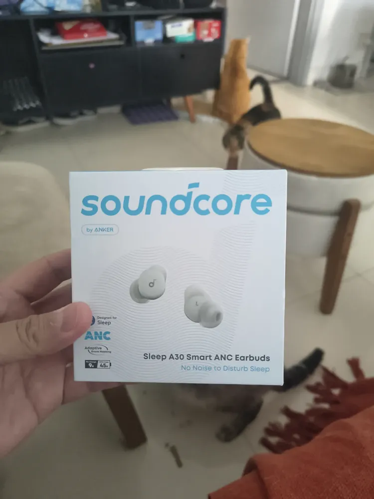 Fone de Ouvido Soundcore Sleep A30 Bluetooth In Ear com