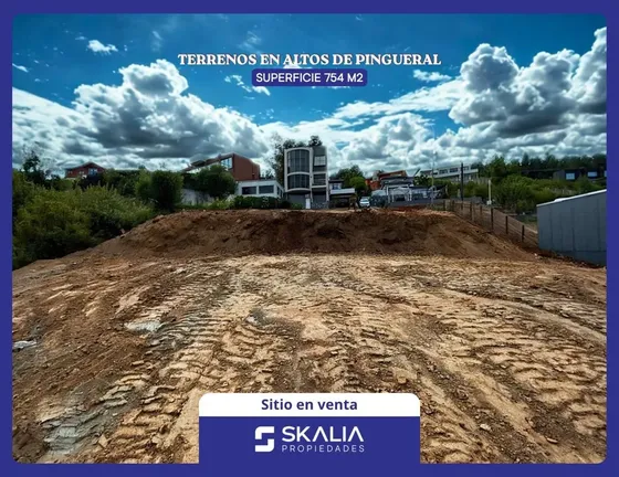 Venta Terreno 754 M2 Altos De Pingueral Tomé. 3 Terrazas