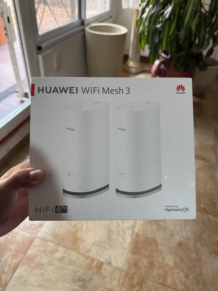 Sistema Wi-Fi Mesh Huawei AX3000 de Banda Dupla, Kit com 3