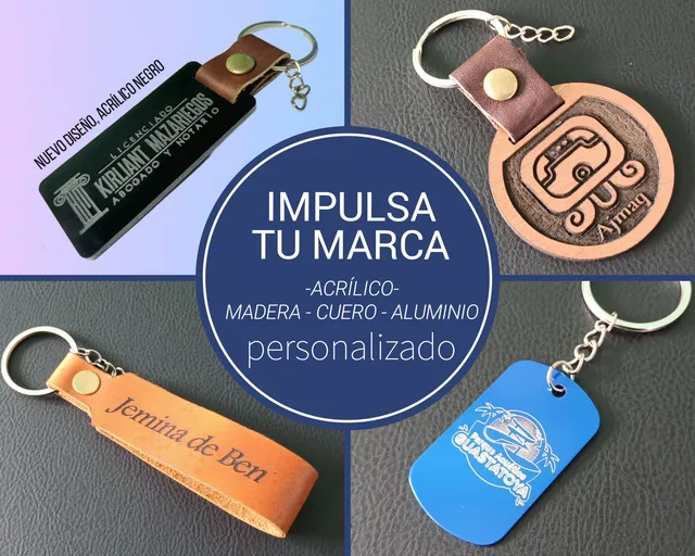 Impulsa Tu Marca Con Llaveros Personalizados, 