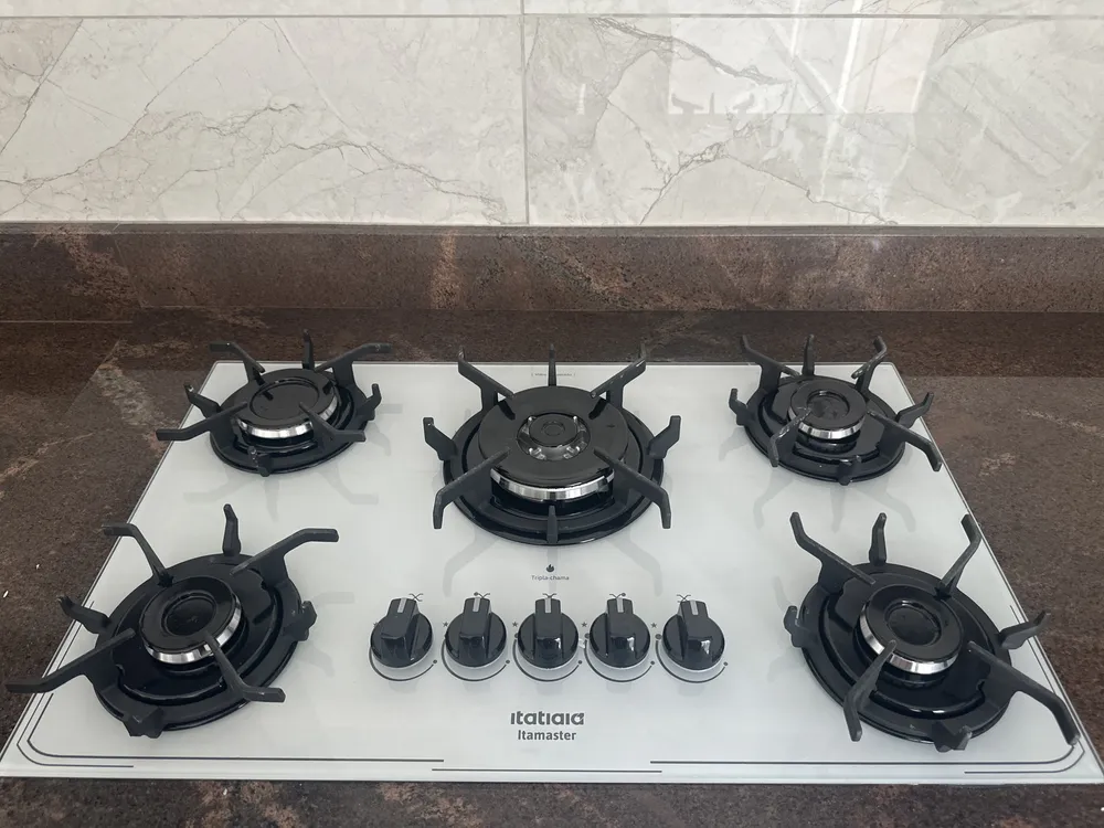 Cooktop a gás Itatiaia Branco 5 Bocas Itamaster 3700000344 - Imagem 4