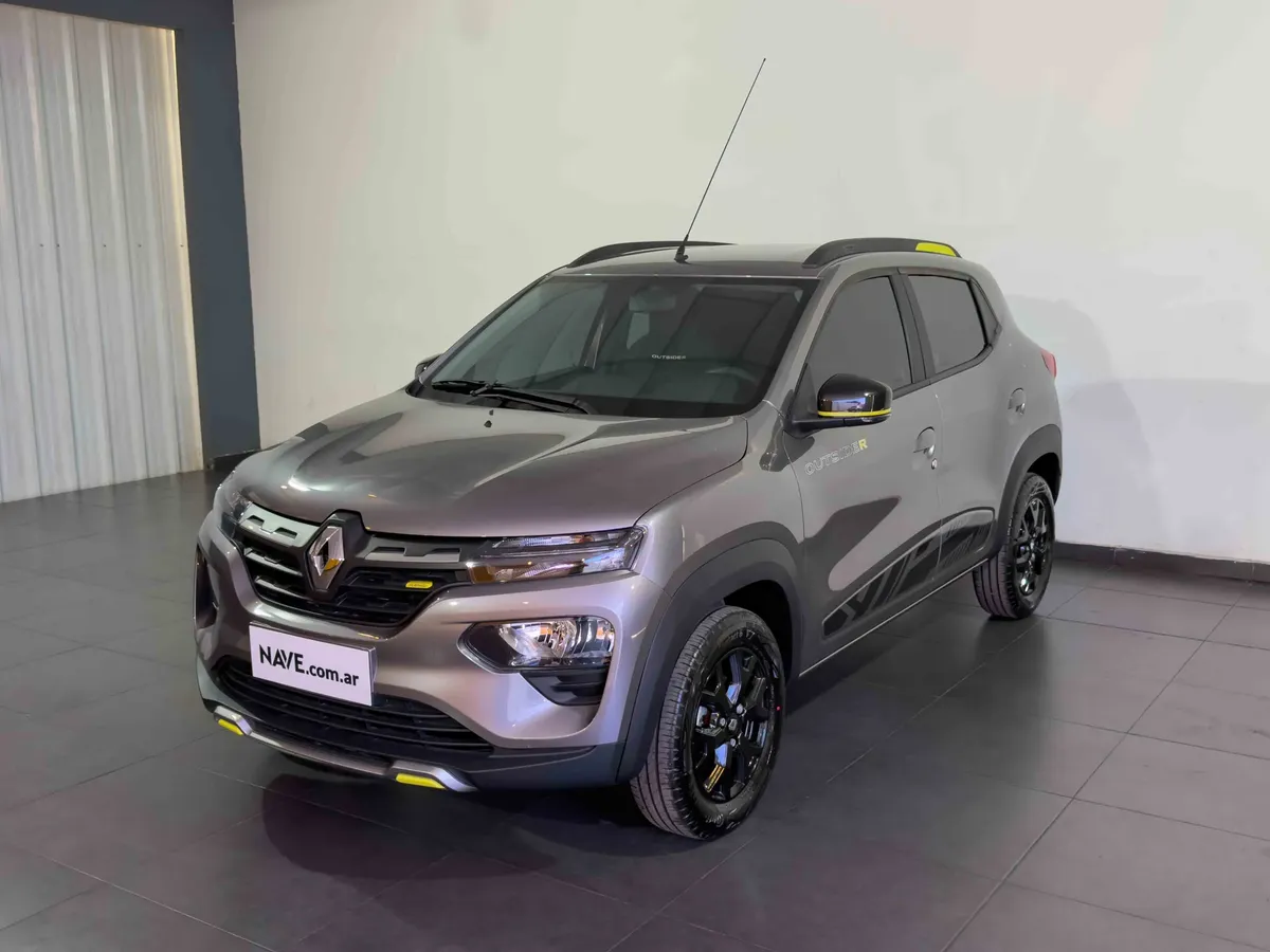 Renault Kwid Outsider Full 0km 2026 2025 White Gray