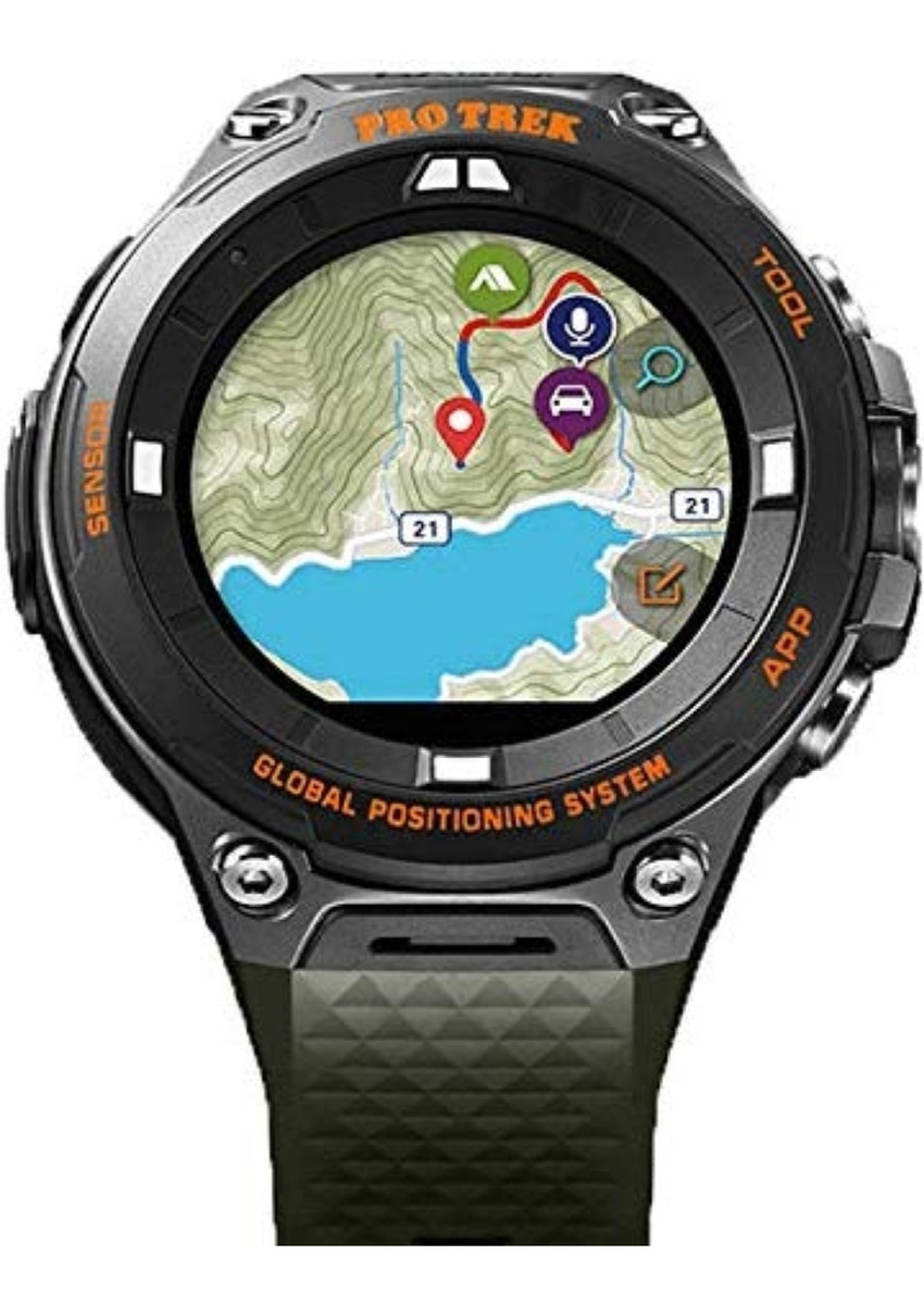 Protrek Wsd-f20a-gnbau Casio Smartwatch Wsd-f20a-gnbau Verde | Mercado Libre