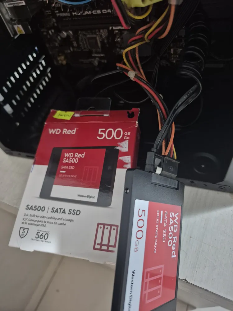 Ssd 500gb Disco Sólido Interno Western Digital Wds500g1r0a Cor