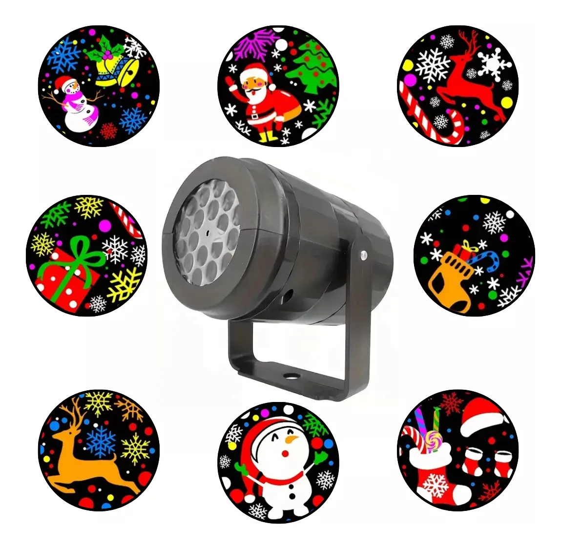 Proyector Navideños Exterior/interior Luces Navidad Pascuero