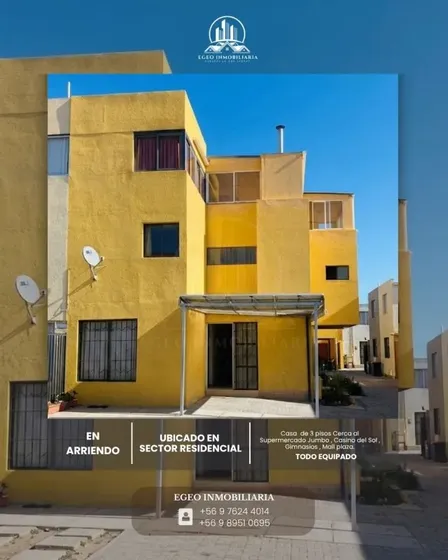 Casa En Arriendo Sector Recidencial