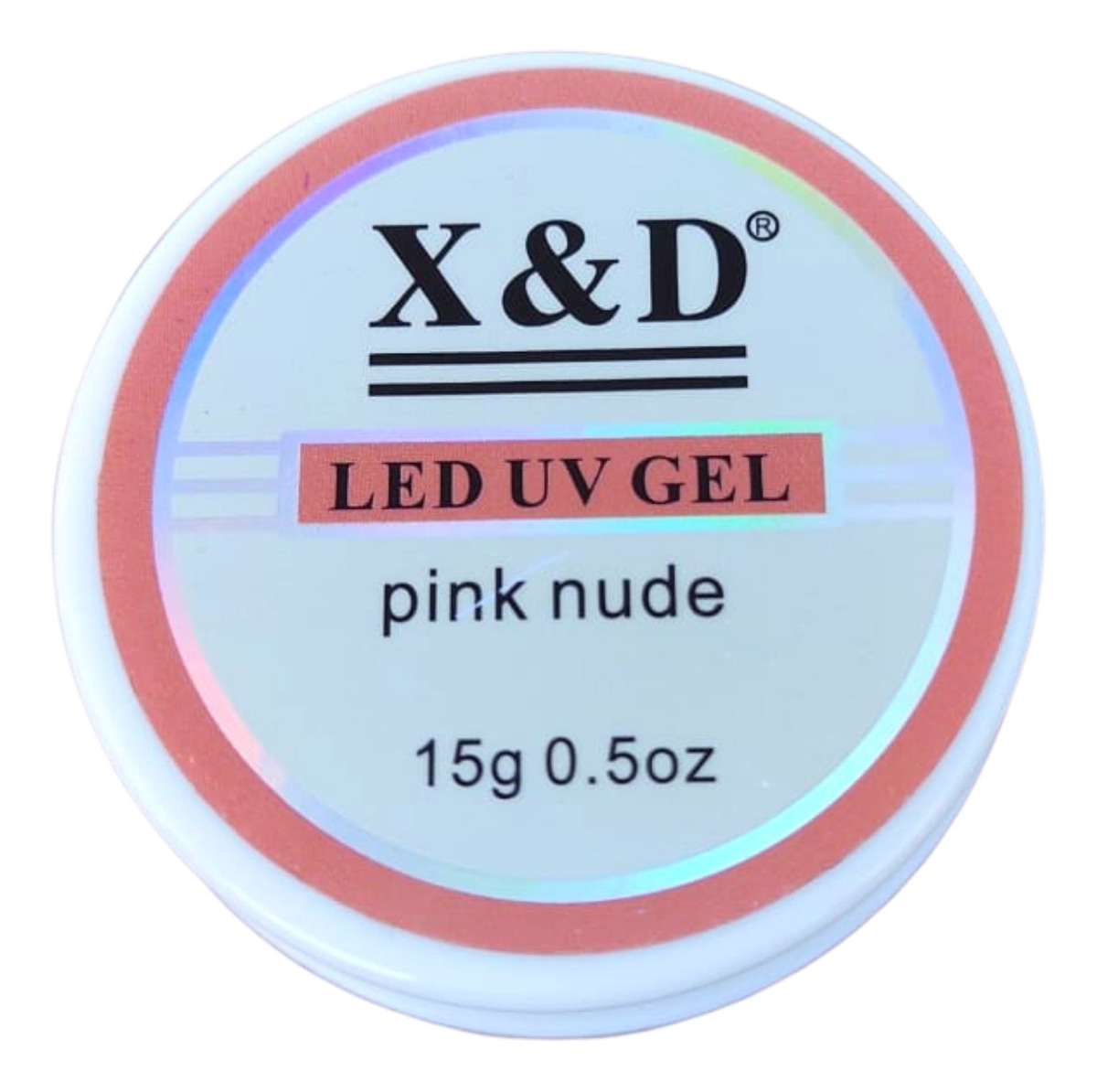 Kit Com 12 Gel Uv/led Xed Pink Nude 15g Tonalidade Natural 