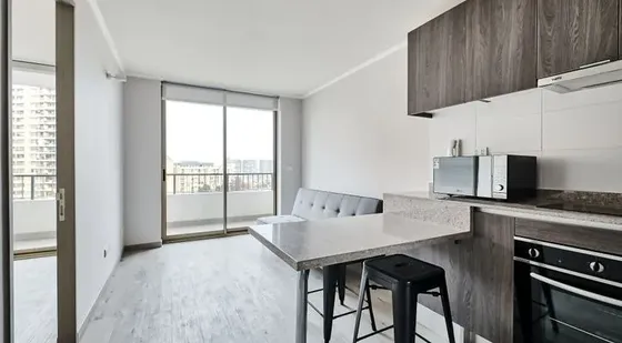 Arriendo De Departamento En La Florida. 1 Dormitorio, 1 Baño