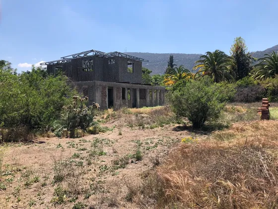 Casa En Construccion Mejor Sector De Pirque
