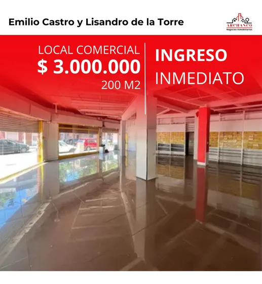 Mataderos: Alquiler Local 200 M2 Esquina