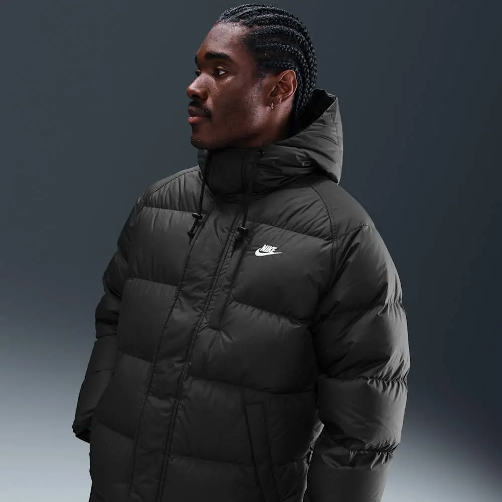 Campera Nike Sportswear Club Para Hombre Negro 10 Negro M