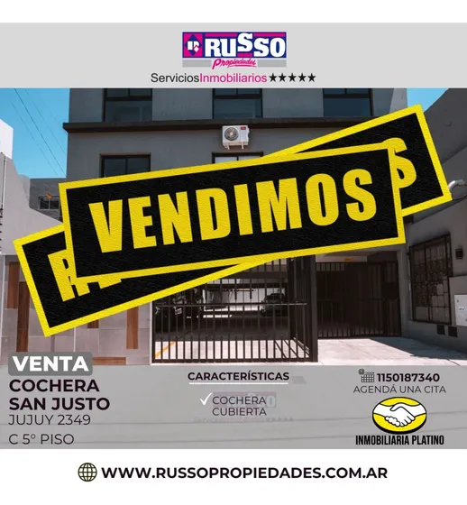Venta Cochera Descubierta San Justo