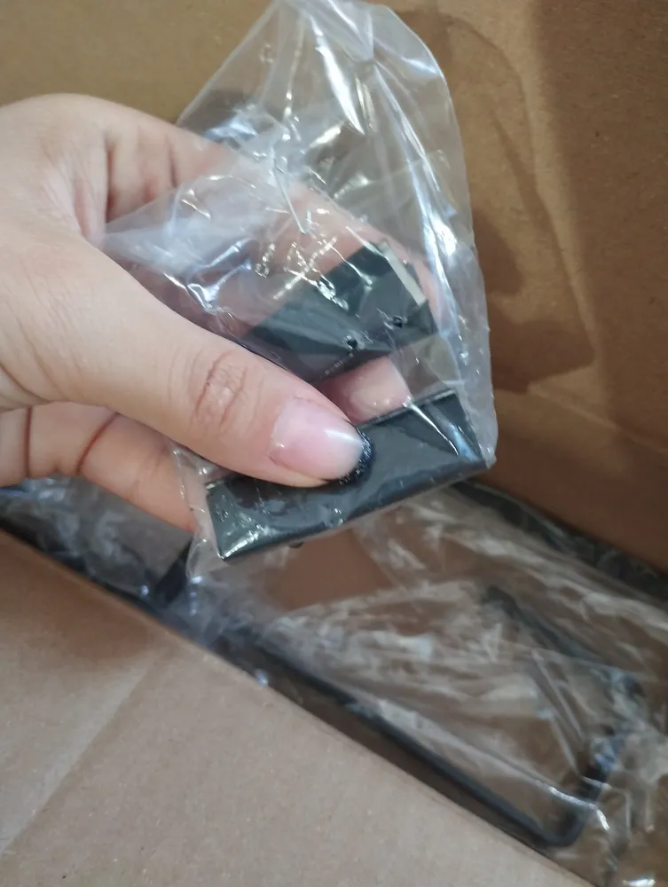 Kit De Acessorio Preto Para Banheiro Quadrado Completo - Imagem 4