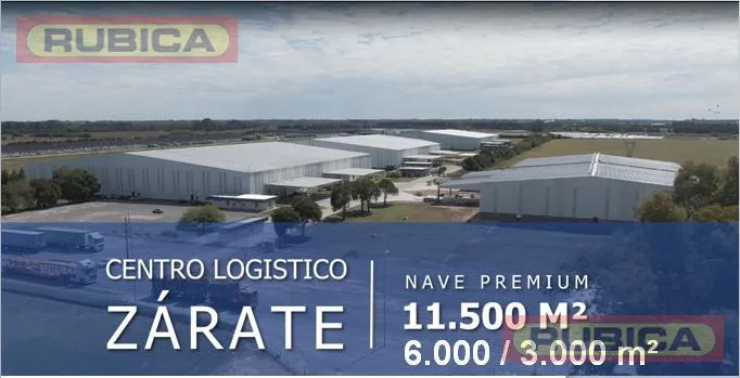 Zarate - Alquiler De Naves Premium 3.000 / 6.000 / 11.500 M2 - Condiciones Flexibles Para El Ingreso