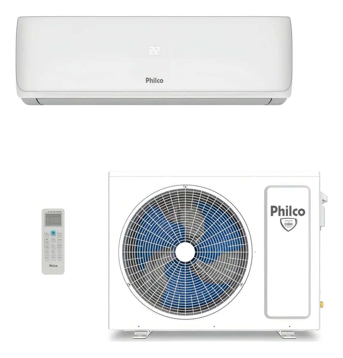 Ar-condicionado Split Hw Philco Pac24fi 24.000 R-32 Fr Cor Branco