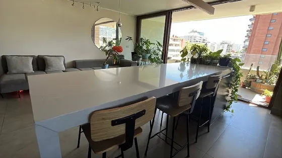 Excelente  Depto Duplex 1dorm 3baños, Providencia