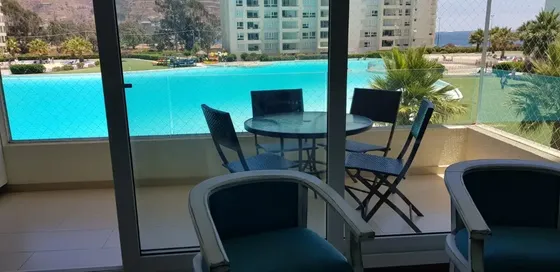 Venta Vista Laguna Artificial Y Al Mar- Depto 2 Dorm 2 Baños