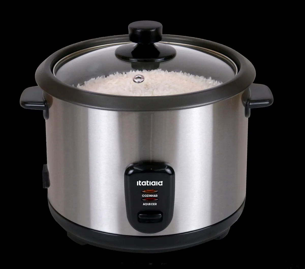 Panela De Arroz Elétrica 10 Xícaras 1.8 Litros Prateado - Imagem 2
