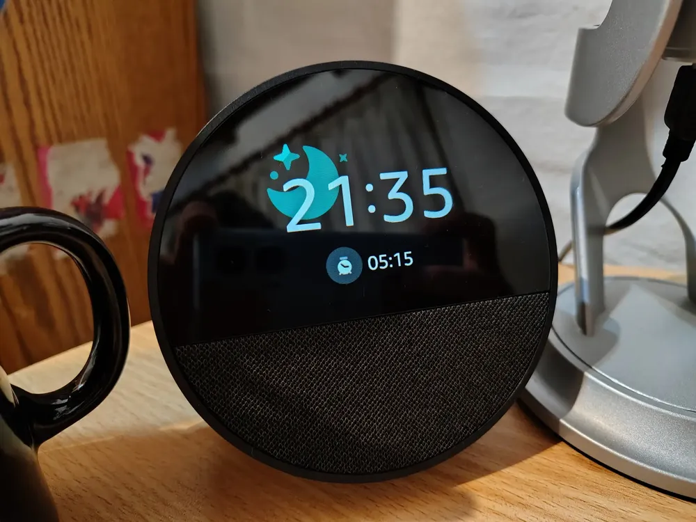 Echo Spot Alexa Amazon Portugues Br Branca Cor Branco | Frete grátis