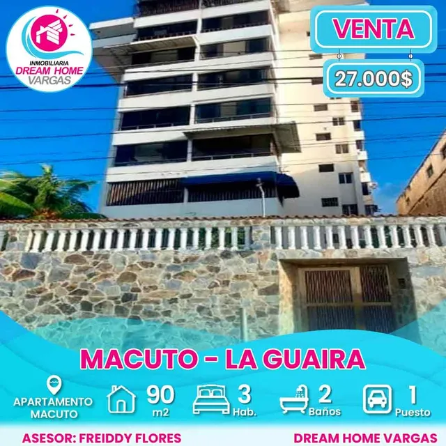 Apartamento En Venta  Macuto-la Guaira 