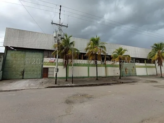 Galpón Industrial En Venta Av. Intercomunal Sector La Providencia De Turmero, Maracay, 25-12948 Mv