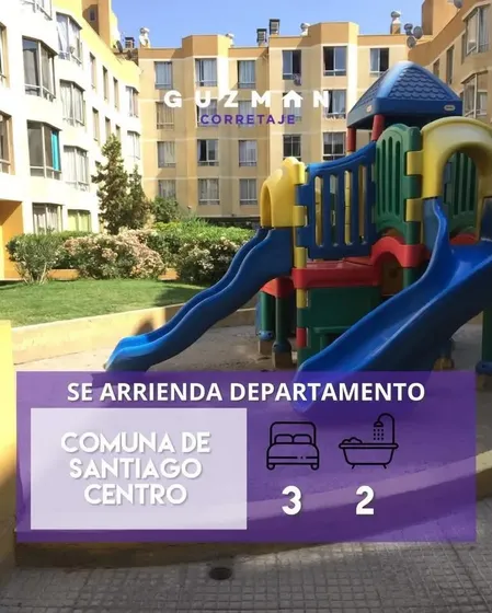 Departamento Ubicado En Santiago Centro 3d 2b
