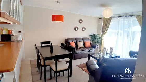 Departamento En Venta De 3 Dorm. En Las Cruces, El Tabo