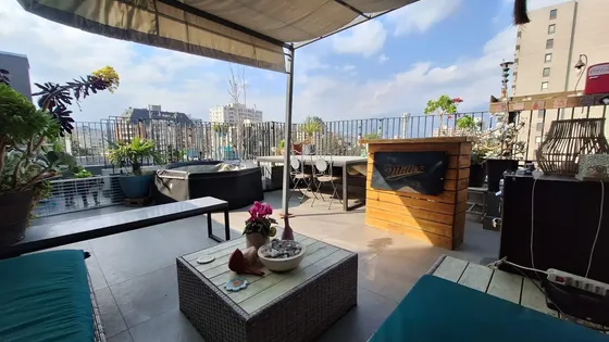 Estupendo Departamento Con Terraza Privada.
