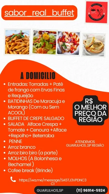 Faça Seu Orçamento Na Sabor Real Buffer 
