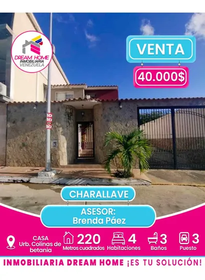 Casa En Venta  Urb. Colinas De Betania  Charallave 