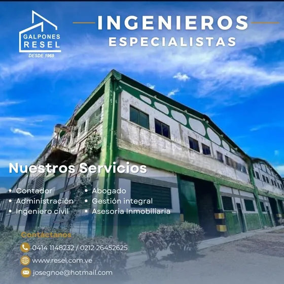 #1719 Galpón De 5400m2 En Guatire El Rodeo