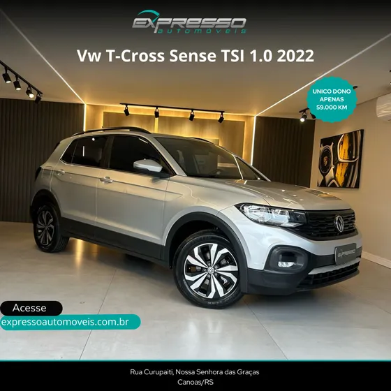 Volkswagen T-cross T-cross Sense 1.0 Tsi Flex 5p Aut.