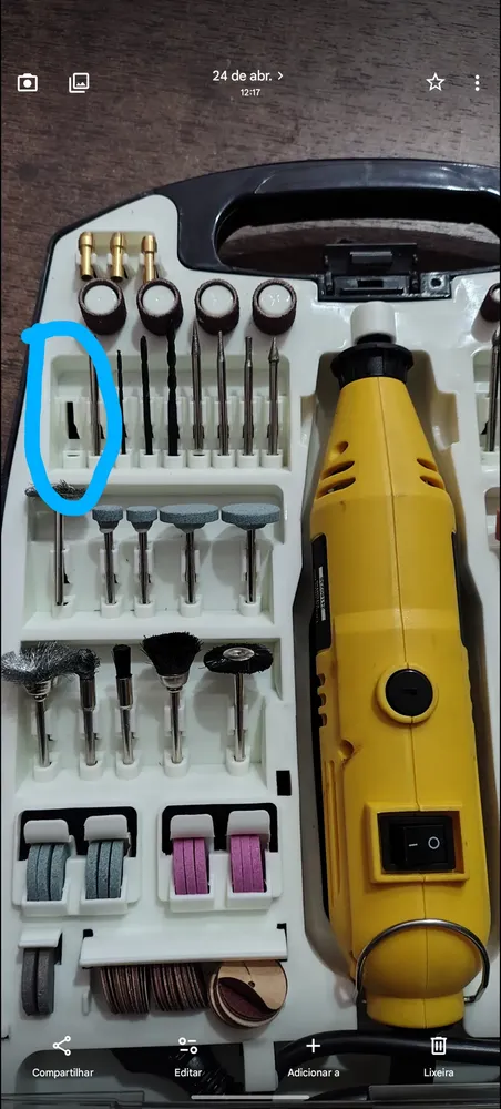 Micro Retífica Com 234 Acessórios E Maleta Ch2904-x Charbs | Frete