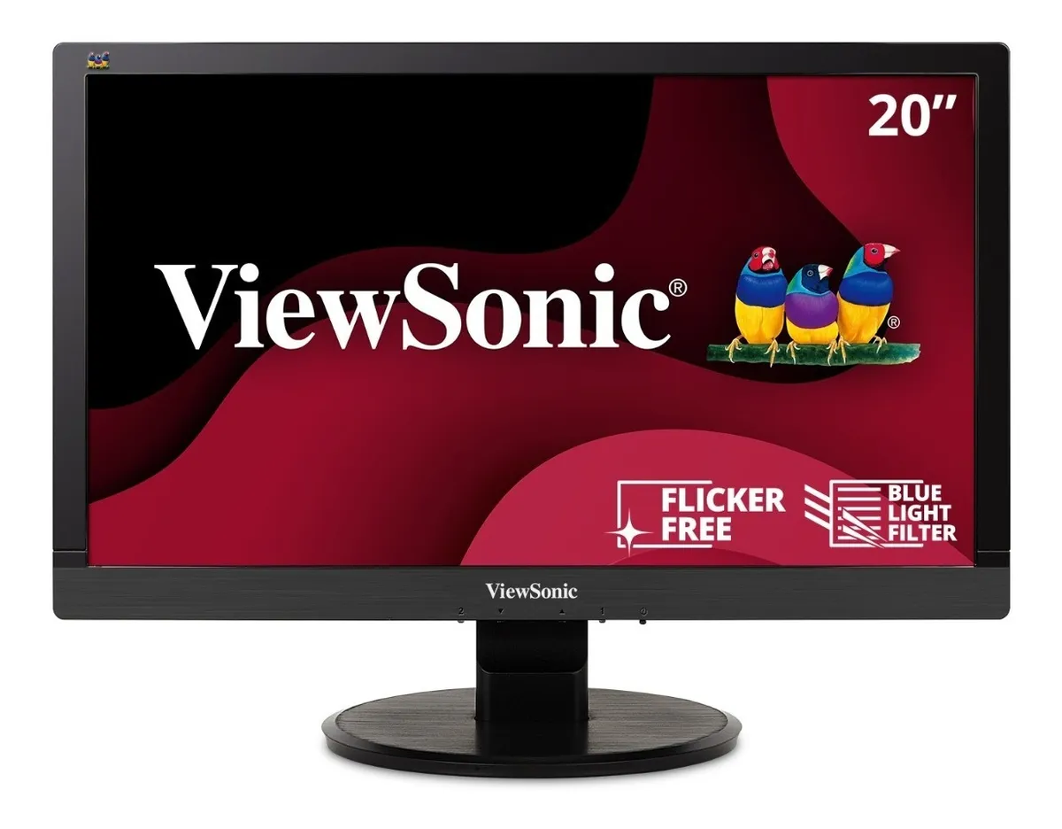Monitor Viewsonic 20 LED VA2055SM 1080p. Con VGA, 