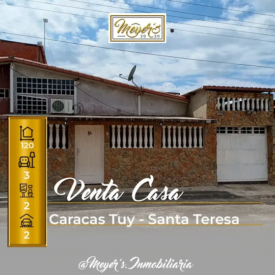 Venta De Casa Remodelada, Ubicada En Brisas Del Tuy - Los Caracas Tuy, Santa Teresa.