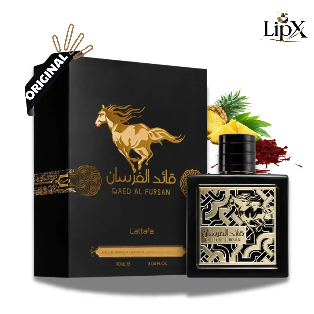 Perfume Árabe Qaed Al Fursan Lattafa Edp 90 Ml