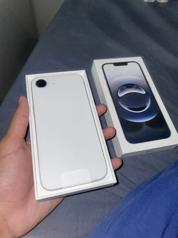 iPhone 16e (256 Gb) - Branco - Distribuidor Autorizado