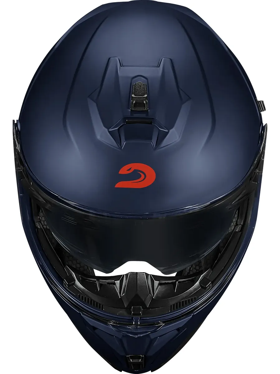 Capacete Robocop Race Tech Signal Articulado Escamoteável — foto 8