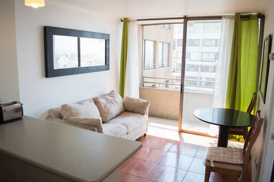 Arriendo Depto Amoblado 1 Habitación - Ramon Corvalan (2453)