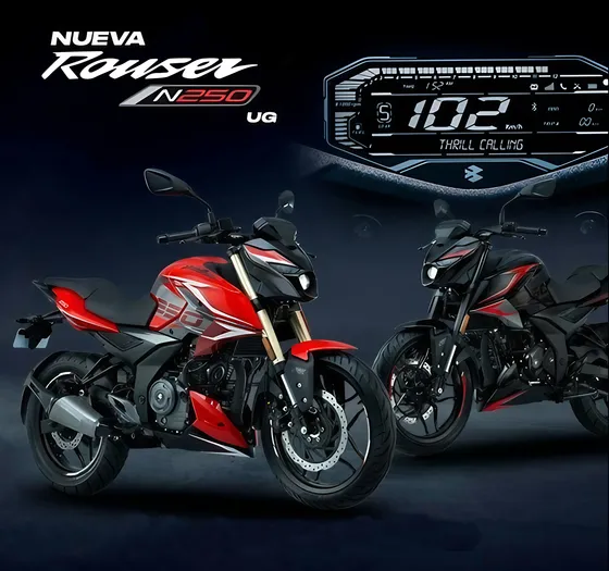Lanzamiento Bajaj Rouser N 250 Ug 2025 Horquilla Invertida