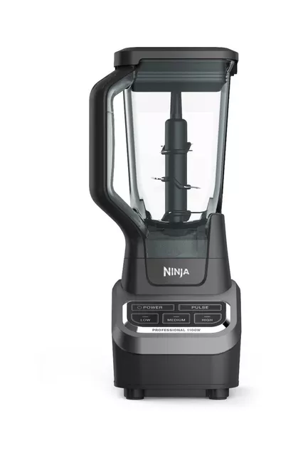 Licuadora Ninja Professional Blender 1000 CO610B 2.1 L negra con vaso de  plástico 120V