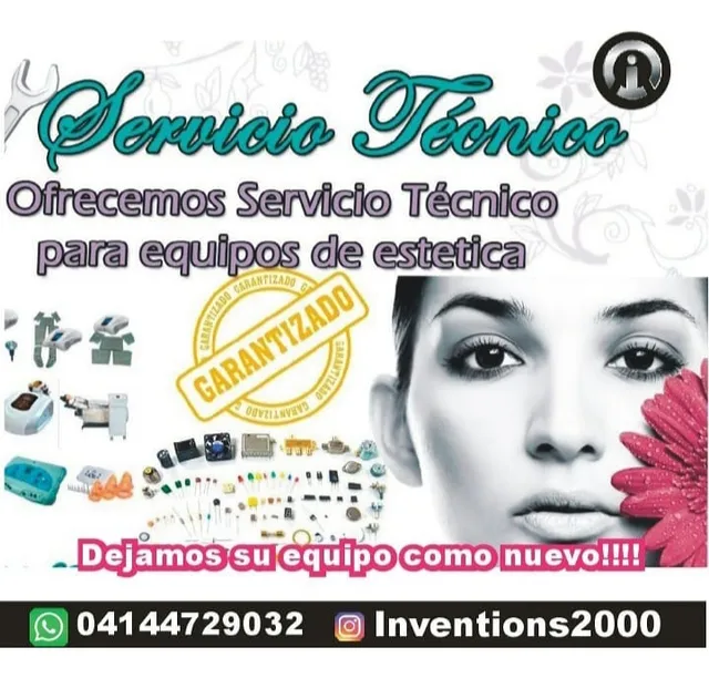 Servicio Técnico Máquinas Estéticas Accesorios E Insumos 