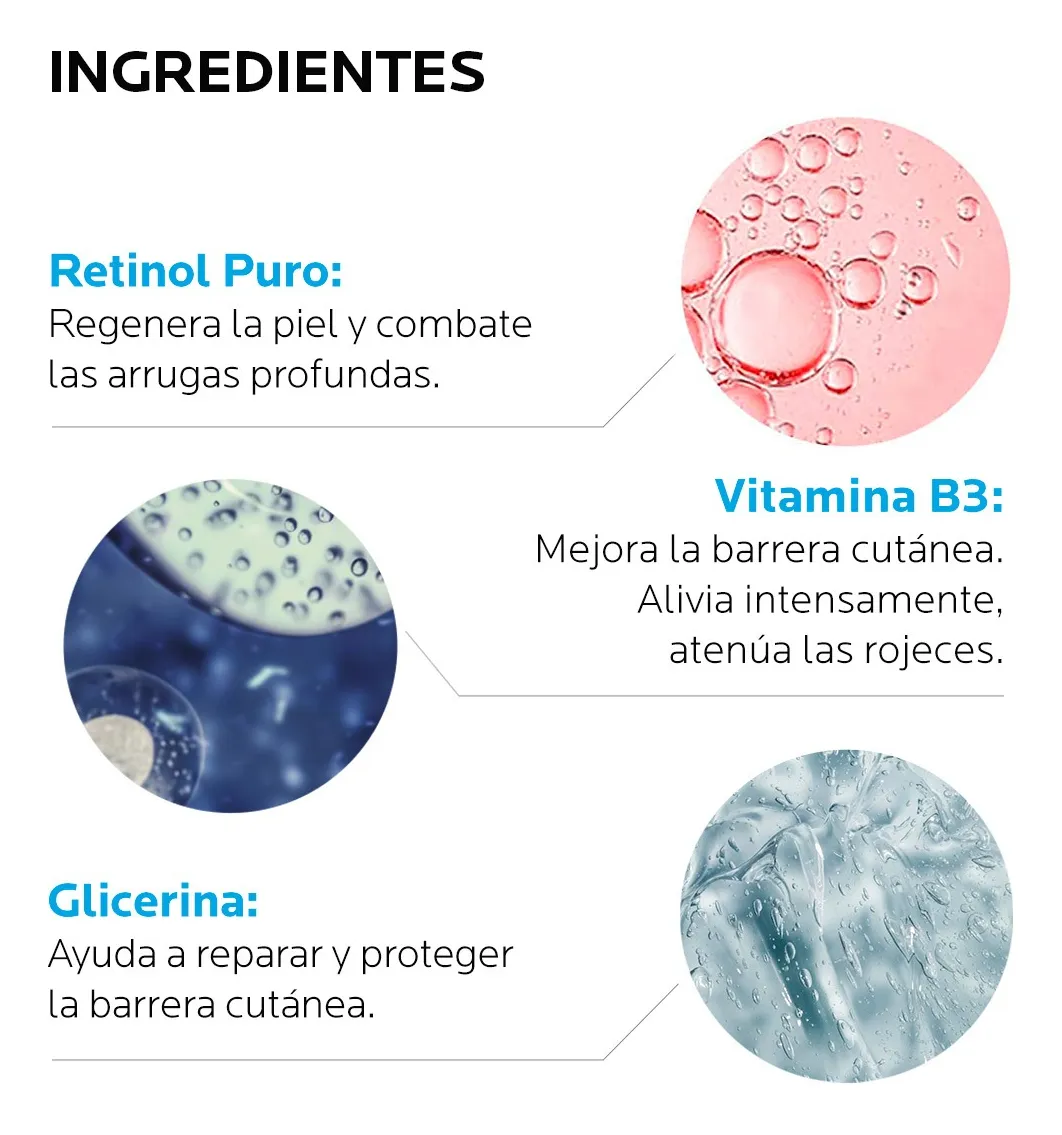La Roche Posay Retinol B3 Serum Facial Antiarrugas Profundas todo tipo de piel