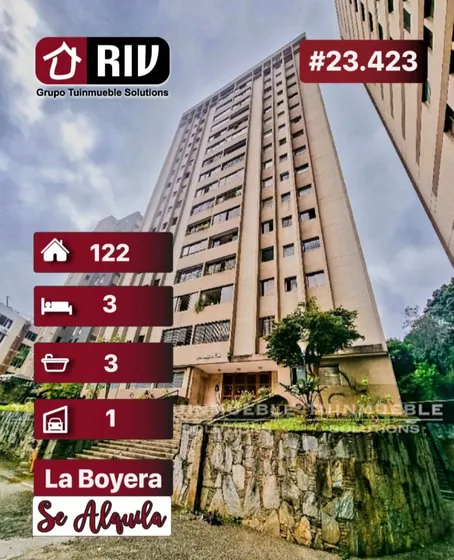 Alquiler - Apartamento En La Urbanización La Boyera, Zona Exclusiva Y Céntrica Del Hatillo, Miranda.