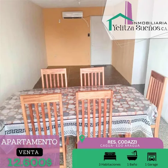 Apartamento En Venta Res. Codazzi Cagua