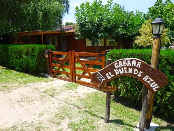 Alquiler De Cabaña En Mina Clavero - El Duende Azul -pileta