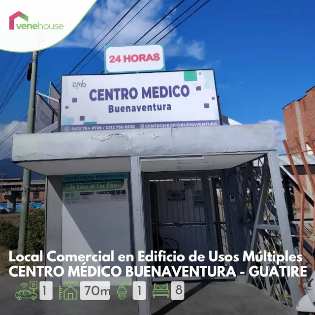 Local Comercial En Venta Centro Médico Buenaventura, Guatire