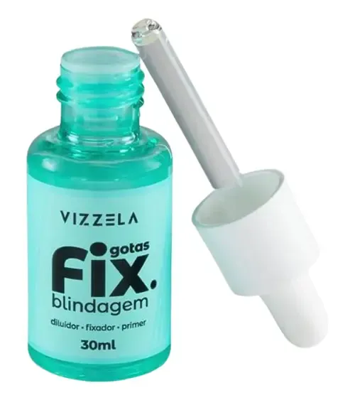 Fixador De Maquiagem Gotas Fix Vizzela