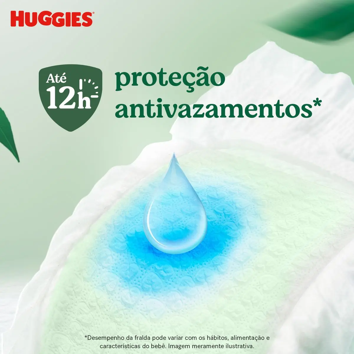 Huggies Natural Care Grande (G) Fralda Premium Roupinha Natural